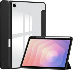 2025�N����GalaxyTabS1111�C���`�p�P�[�X�y���z���_�[�t���X�}�[�g�I�[�g�X���[�v�O�܂�X�}�[�g�J�o�[�ϏՌ��y�ʔw�ʓ���TabS11�o�b�N�J�o�[TPU+PC�^�u���b�g�ی�P�[�X�u���b�N