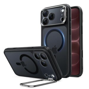 ESR iPhone 18 Pro �P�[�X 17Pro���p Flex�X�^���h 4�{�ČRMIL�K�i Classic Hybrid �t���X�g�u���b�N