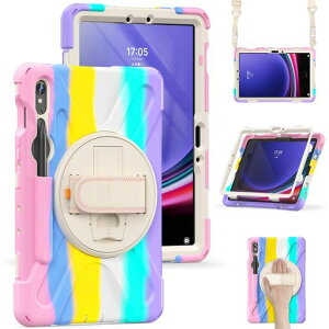 GOOVEN���|��GalaxyTabS10FE/S9FE10.9�C���`�p�P�[�X���u���c�u���X�^���hGalaxyTabS9/S8/S711�C���`�p�J�o�[�ϏՌ�Android�^�u���b�g�ی�P�[�X�n���h�x�����