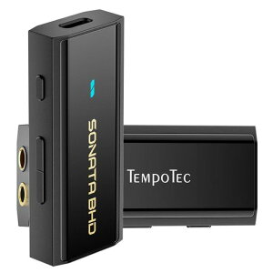 TempoTec �\�i�^ BHD �|�[�^�u�� USB DAC & �h���O���A3�i�K�����\�ȃQ�C�����x���A4.4mm & 3.5mm�A�{�����[���{�^���t���AAndroid�AiOS�AMac�AWindows�Ή��|�[�^�u��DAC�A���v