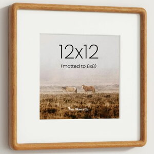 Fun Memories 12x12�C���` �z�� ��d�グ�ۊp �}�b�g�t�� �Ǌ|�� �u���^ ���p �ʐ^���� �|�X�^�[�t���[�� �K���V�j�A�E�}���`�t���[���� �M�������[�E�H�[�� �A�[�g�t���[��