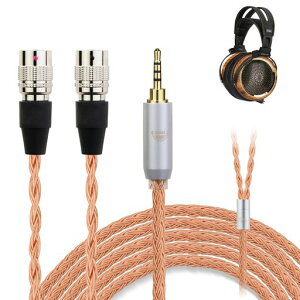 okcsc ZT16 �w�b�h�z���P�[�u�� 4�s��XLR�[�q Ether ���P�[�u�� �����P�[�u�� �C���z���E�w�b�h�z���p 16�c ���� Dan Clark Audio(Mr Speakers)�p Ether Alpha Dog Prime�ɓK��