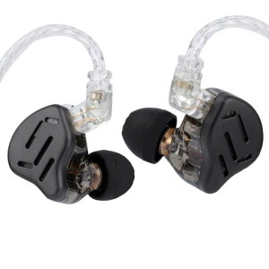 KZ ZAX (7BA+1DD)�n�C�u���b�h�^HiFi�C���z�� 10mm��PEK�_�C�i�~�b�N�h���C�o�[