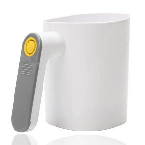 電気粉ふるい小麦粉ふるいハンドヘルドコップ型ふるい電動粉ふるい手持ち粉こし電動ハンドヘルド小麦粉ストレーナー簡単操作家庭用