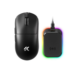 OUSEITECHxMCHOSE A7 V2Ultra+ �Q�[�~���O�}�E�X ���C�����X �y��59g �}�O�l�b�g�[�d�h�b�N���� PAW3950 TI�Z���T�[ 42kDPI 750IPS 50G ����x�� �L���E����8K 500mAh �g���C���[�h�ڑ�