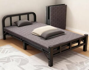 TUIYIDUO�V���O���x�b�h�܂肽���݃x�b�h��120CM�ȈՃR���p�N�g���[�l�̍H�w���őϋv�����������É��ʋC�����i�g�ݗ��ĕs�v�����p���q�p��l��炵(�u���b�N190x120x41.8cm)