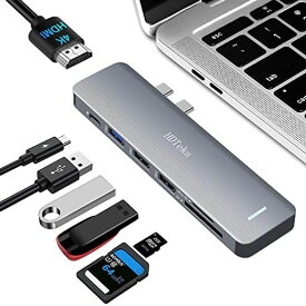 AVEDIO LINKS USB C ハブ 7-IN-2 MACBOOK PRO/AIR専用ハブ 100W PD高速充電 USBハブ TYPE-C 多機能USB-Cポート40GBPS高速データ転送【4K@60HZ対応HDMIポート*1