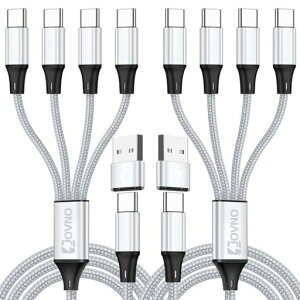 Jovno�y2�{�Z�b�g1.2m�zUSBA/CtoTypeC�^�C�vc�P�[�u��PD+QC�Ή�3.1A�}���[�d4in2�[�d�P�[�u��4USBC�|�[�g�������d�\�i�C�����҂�iPhone15/Plus�A15Pro�A15