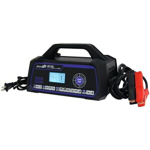 メルテック(meltec)バッテリー充電器(バイク/普通車/大型車/トラック/建機)セレクト式自動パルスタイプ12V/24V対応MeltecPlus定格25Aバッテリー診断機能付維持充電(トリクル充電)方式AGM/ISS車充…