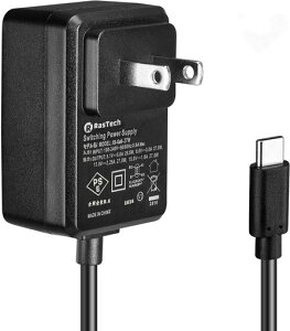 RasTech for Raspberry Pi 5 �d�� 27W ���Y�x���[�p�C�[�d�� GaN���� Raspberry Pi 5�A�_�v�^�[ PSE��