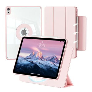KenKe iPad Air 11�C���` �P�[�X M4/M3/M2 2026/2025/2024 iPad Air ��5/4���� 2022/2020 10.9�C���` �����o�b�N�J�o�[ ���C�z�� �O�� ���O���\ �}�O�l�b�g�X�^���h �c/�������X�^���h