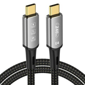 USB4P[u2MThunderbolt4ΉThunderbolt3100W}[d8K40Gbpsf[^]USBType-CP[uiPhone15ProMaxMacBookType-Cm[gPCȂǗp