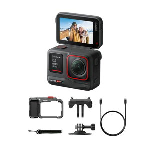 Insta360 Ace Pro - �A�N�V�����J���� �h�� 1/1.3�C���`�Z���T�[��5nmAI �`�b�v���� AI�m�C�Y���_�N�V���� ���|�I�ȉ掿 4K120fps 2.4�C���`�t���b�v���X�N���[�� ���x��AI�@�\ ������ �����A�N�V�����c