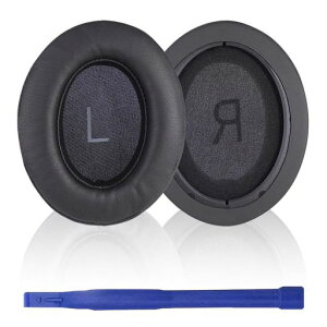 AdhiperMomentum3イヤーパッドイヤークッション交換用ヘッドホンクッションイヤークッションイヤーマフSennheiserMomentum3ワイヤレスヘッドホンヘッドフォンクッション(ブラックプロテインバッ…