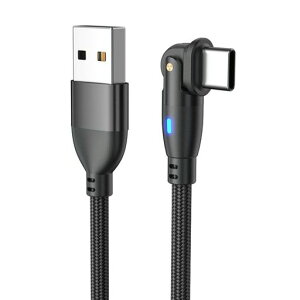 USBTypeC�P�[�u��L���^180�x��]�}���[�d�����f�[�^�]���}�C�N��USB�P�[�u��USBC�P�[�u��Galaxy���̑�Android�e��Ȃ�USB-C�@��Ή��u���b�N(2m)