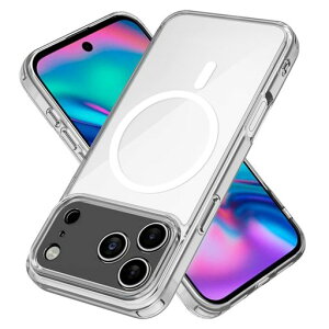 iPhone17ProMax�p�P�[�XMagsafe�Ή��N���APC�w�ʂ�Phone17ProMax�Ή������J�o�[�A�C�t�H��17�v���}�b�N�X�K�p�X�}�z�P�[�X�ω��ϑϏՌ�TPU���ʃo���p�[�X�g���b�v�z�[��