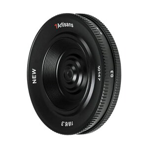 7artisans 18mm F6.3 II �p���P�[�L�����Y �L�p�����Y ���^&�y�� APS-C �}�j���A�� (Fuji X�}�E���g)