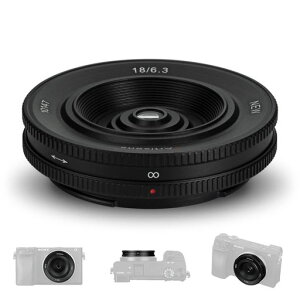 7artisans 18mm F6.3 II �p���P�[�L�����Y �L�p�����Y ���^&�y�� APS-C �}�j���A�� (M4/3�}�E���g)