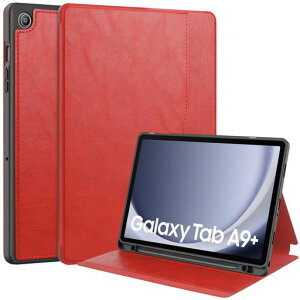 GalaxyTabA9Plus�K�p�P�[�X�J�o�[�蒠�^�S�ʕی�SamsungSM-X210/X21611�C���`�^�u���b�g�p����PU���U�[�P�[�X���[�|�P�b�g/�X�^���h�@�\�t���I�[�g�X���[�v�@�\����(���b�hGalaxyTabA9