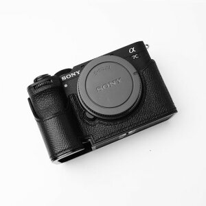 �Ή� Sony �\�j�[ A7C Mark II ��7C2 ��7CR A7CR ��p �J�����P�[�X �J�����J�o�[ �J�����o�b�O �{�v �yIborrys �����z��t���v�{��+���^���x�[�X�v���[�g 2-in-1�f�U�C�� (�u���b�N)