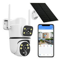 【デュアルレンズ&両監視画面&360°死角なし監視】防犯カメラ屋外ソーラーyouyidesi監視カメラ屋外ソーラ…
