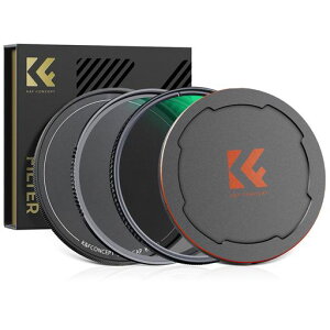 K&F CONCEPT 82mm CPL�t�B���^�[ �����Y�ی�t�B���^�[ �����Y�L���b�v