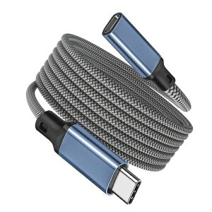 USBC�����P�[�u��2M20Gbps�����f�[�^�]��240WPD�}���[�d8K@60Hz�f���Ή��A���~����➑�&���ϋv�i�C�����҂�USB3.2Gen2x2�^�C�vC�����R�[�h5A�X�}�z/�^�u���b�g/�m�[�g�p�\�R���Ή�(�u���[)