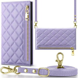 NODALAiPhone12/iPhone12Pro�P�[�X�蒠�^�V�����_�[�t���΂߂���PU���U�[���z�^�J�o�[���f�B�[�X�p������꒷�������\�����O�X�g���b�v�J�[�h���[���K����t���X�^���h�@�\�ϏՌ�