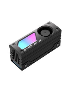 EZDIY-FAB�V�[���hARGBM.22280SSD�q�[�g�V���N����20mmPWM�����t�@���A�����\��p�A�A���~�j�E�����A5V3PinARGB