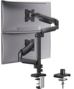 BONTEC ���j�^�[�A�[�� �f���A�� �K�X�X�v�����O�� 12~32�C���`�Ή� �e�A�[��9kg�ω׏d VESA75x75�E100x100mm