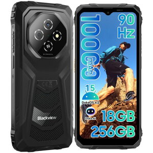 BlackviewFORT1�^�t�l�X�X�}�zSIM�t���[|Android15�X�}�z|18GBRAM+256GB