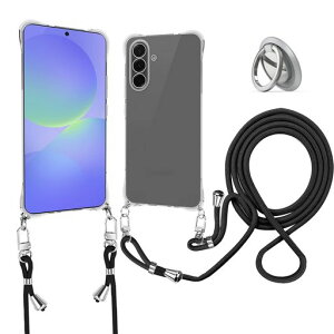 GalaxyA36/A565G�p�P�[�X�J�o�[�y��TPU�\�t�g�N���A���|���񂩂����߉\�R�t�����O���\�yNOUKAJU�zForGalaxyA365G�X�}�z�P�[�X�X�g���b�v�t���V�����_�[�X�g���b�v