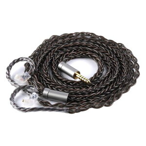 NICEHCK MoonDusk �C���z�����P�[�u�� �A�b�v�O���[�h �����p �É͓��⍇��+�É͓�+�⃁�b�L�É͓�(4.4mm qdc 2Pin)