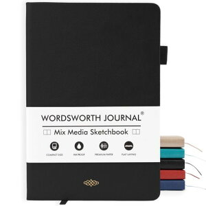 Wordsworth&BlackA5�~�b�N�X���f�B�A�W���[�i��96���~�b�N�X�y�[�W�A�n�[�h�J�o�[�E���U�[�A190GSM�p���A�d����X�P�b�`�p�̃W���[�i�����O�m�[�g�u�b�N�A�����E�j�������W���[�i��?�M�t�g�c