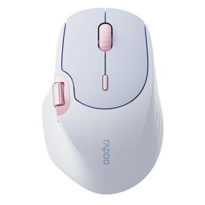 RAPOO MT560 �}�E�X ���� ���C�����X Bluetooth �É� ���^ 7�i�KDPI�ؑ� 6��f�o�C�X�ڑ��Ή� �����[���[�t�� �[�d�� �G���S�m�~�N�X�݌v PC/MacBook/�^�u���b�g�Ή� �u���[