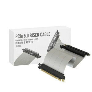 LINKUP - AVA5 PCIE 5.0 ���C�U�[�P�[�u�� | RTX5090 RX9070 GPU�ɑΉ� | x16 128GB/s���x | PCIe 4.0�ƌ݊������� | ITX�p�ɐ݌v���� | �V���O�����o�[�X�X�g���[�g �z���C�g