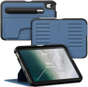 ZUGU CASE iPad Mini �P�[�X ��6/��7���� A17 Pro 2021/2024 [�X���[�g�u���[]