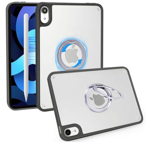 iPadmini7�p�P�[�XMagSafe�Ή��}�O�l�b�g����360°��]�X�^���h�ԍڃz���_�[�Ή�(A17Pro�A2024)iPadmini��7/6����P�[�X8.3�C���`���^�y�ʑϏՌ��������}�b�g���ω��ώw��h�~