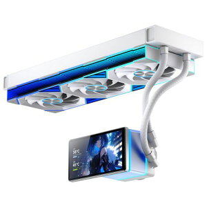 Jungle Leopard Pro Flow 360 ��̌^ CPU ����N�[���[|5.5 �C���`���C�z�����t���f�B�X�v���C����|���⎮ CPU ���M��|360mm ARGB �����~���[�p�l���A2000RPM PWM �t�@��|�ᑛ�� 30DBA