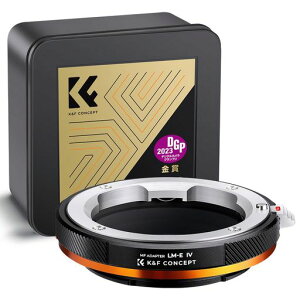【新型】K&FCONCEPTマウントアダプターL/M-EIVLeica対応ライカ対応Mマウントレンズソニー対応対応EマウントNEXカメラ装着用レンズアダプターマニュアルフォーカス艶消し仕上げ反射防止高精度…