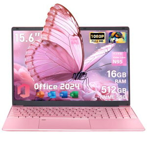 �m�[�g�p�\�R���y�ʁyWin11/MSOffice2024���ځz15.6�C���`FHDIPS�m�[�gpc��12����AlderLakeN95�ő�3.4GHz4C4T/�������[DDR416GB/Nvme����SSD512GB