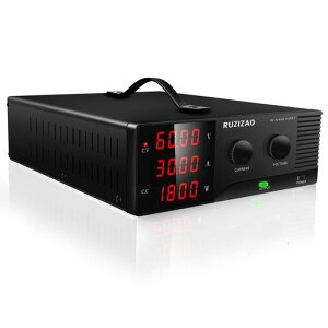 RUZIZAO艻d(0~60V0~30A)1800Wd͉DCXCb`OGR[_LED4ddd͕\fXNgbv艻doho̓XCb`̓eXgƃeiXwZ