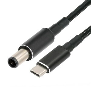 NFHKUSB-C100W20V���͂���DC7.4*5.0mmPD�d��65W�o�͏[�d�P�[�u��QCPDType-C�Ή�HP-Laptop�Ή�