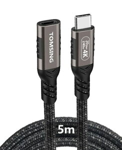 TOMSINGUSBTypeCP[uUSB3.2Gen220Gbpsf[^^CvCIX烁XϊPD240W/5AiC҂݃X}[gtH/^ubg/Q[@/m[gp\R̃^Cvc@ɑΉ