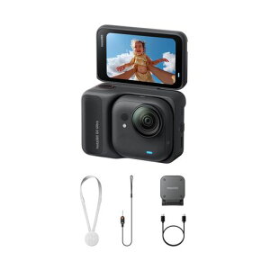 �y�����������񈤗p�zInsta360 GO Ultra �u���b�N |�|�P�b�g�T�C�Y���琢�E���ς��!���y��&10m�h���E�ǂ��ł������E��u���␳�E3���ԎB�eOK|�����j���O�E�T�C�N�����O�ɍœK!
