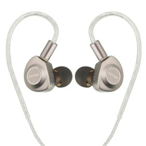 HiFiGo Kefine Delci AE 10mm �_�C�i�~�b�N �h���C�o�[ IEM �C���z���A�����Ńp���t���ȃT�E���h�� HiFi �C���C���[ ���j�^�[ �C���z�� (4.4mm)