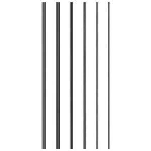 Milisten6pcsނƏCc[|[J[{[rOƏCJ[{bhYf@ےފƏCYf@ۏCpiނƏCANZT[100mm(1mm+1.5mm+2mm+2.5mm+3mm+3.5mm)