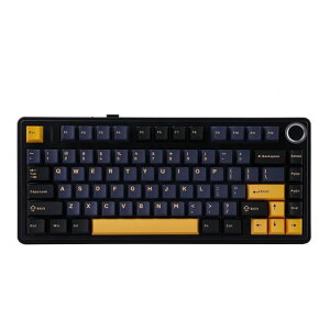 EPOMAKER x Aula F75 �Q�[�~���O�L�[�{�[�h �K�X�P�b�g ���J�j�J���L�[�{�[�h 5�w�p�b�h&�m�u�t�� 75% ���C�����X