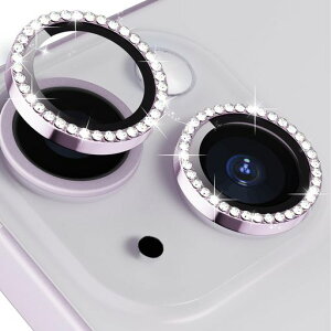 カメラレンズカバーiPhone16/16Plus/15/15Plus/14/14Plus用カメラフィルムチタン合金製iphone14/15/16用カメラレンズ保護フィルムガラスキラキラ耐衝撃防塵高透過率露出オーバー防止キズ防止