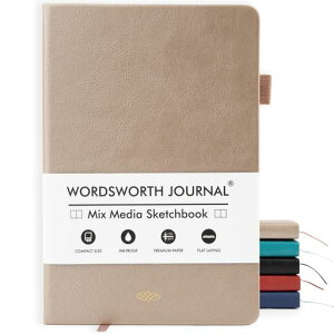 Wordsworth&BlackA5�~�b�N�X���f�B�A�W���[�i��96���~�b�N�X�y�[�W�A�n�[�h�J�o�[�E���U�[�A190GSM�p���A�d����X�P�b�`�p�̃W���[�i�����O�m�[�g�u�b�N�A�����E�j�������W���[�i��?�M�t�g�c